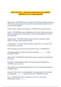 AESC 2050&sol;AESC2050 PACKAGED EXAMS&colon; EXAM QUESTIONS AND ANSWERS BUNDLE WITH STUDY MATERIALS AND GUARANTEED RESULTS