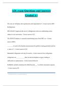 A2L exam Questions and Answers Graded A&plus;