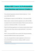 40 Hour RBT Course&colon; &lpar;4&rpar; Professionalism Exam Questions and Answers Graded A&plus;