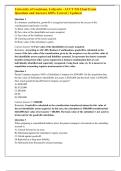 University of Louisiana&comma; Lafayette - ACCT 526 Final Exam Questions and Answers 100&percnt; Correct &vert; Updated