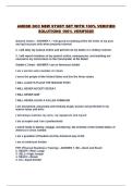 AMEDD DCC NEW STUDY SET WITH 100&percnt; VERIFIED SOLUTIONS 100&percnt; VERIFIED&excl;&excl;