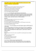 S-95 FDNY TEST STUDY GUIDE Questions and Answers with complete Solutions &vert; Updated 2025