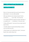 OSHA-10 Final Exam Questions and Answers Graded A&plus;