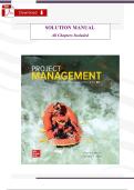 Solution Manual for Project Management&colon; The Managerial Process&comma; 8th Edition &mdash; Eric W&period; Larson & Clifford F&period; Gray