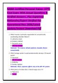 NASM Certified Personal Trainer &lpar;CPT&rpar; Final Exam With Actual Questions & Verified Answers &comma;Plus Explained Rationales&sol;Expert Verified For Guaranteed Pass 2026&sol;Latest Update&sol;Instant Download Pdf