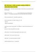 DAT 250 Exam 1 With complete solution RATED A&plus; 2025&sol;2026 NEW EDITION