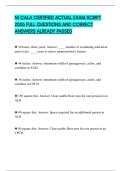 NJ CALA CERTIFIED ACTUAL EXAM SCRIPT 2026 FULL QUESTIONS AND CORRECT ANSWERS ALREADY PASSED