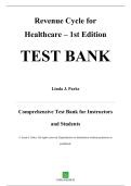 Test Bank &mdash; Revenue Cycle for Healthcare&comma; 1st Edition &mdash; Linda J&period; Parks &mdash; ISBN 9780357625514 &mdash; Latest Update 2025&sol;2026 &mdash; &lpar;All Chapters Covered 1&ndash;12&rpar;
