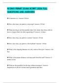 NJ DMV PERMIT EXAM SCRIPT 2026 FULL QUESTIONS AND ANSWERS