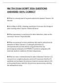 NM 704 EXAM SCRIPT 2026 QUESTIONS ANSWERED 100&percnt; CORRECT
