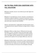 NM 704 FINAL PAPER 2026 QUESTIONS WITH FULL SOLUTIONS