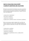 NM ES-3 EXAM 2026 EXAM SCRIPT COMPLETE QUESTIONS AND SOLUTIONS