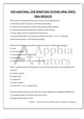 MGT 4330 FINAL &vert; THE SMART WAY TO PASS &vert; REAL TESTS&comma; REAL RESULTS&excl;