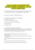 CAFS 432 EXAM 2 QUESTIONS WITH REVISED CORRECT ANSWERS A&plus; RATED LATEST UPDATE 2025