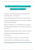ahs 180 5-6CHAPTER Exam Questions and Answers Graded A&plus;