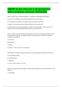 QMHP Exam One &lpar;ch 1-3&rpar; Questions with complete solution 2025&sol;2026