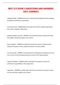 MGT 313 EXAM 3 QUESTIONS AND ANSWERS 100&percnt; CORRECT 