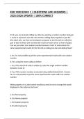 EGR 1400 EXAM 1 &vert; QUESTIONS AND ANSWERS &vert; 2025&sol;2026 UPDATE &vert; 100&percnt; CORRECT