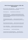 CYAF 471 Exam Questions and Answers &vert; 2026 &vert; 100&percnt;  Correct Answers 