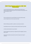 CYAF 471 Exam Questions and Answers &vert; 2026 &vert; 100&percnt;  Correct Answers