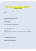 CYAF 471 Test 2 Questions and Answers &vert; 2026 &vert; 100&percnt;  Correct Answers 