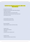 CYAF 471 Test 2 Questions and Answers &vert; 2026 &vert; 100&percnt;  Correct Answers 