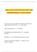 AMRT Study Guide &ndash; Exam Questions and Answers &lpar;A&plus; Graded&comma; Latest Update&rpar; &ndash; Complete Study Material