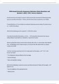 DOD Annual Security Awareness Refresher Exam Questions and  Answers &vert; 2026 &vert; 100&percnt; Correct Answers 