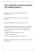 NPLQ COURSE FINAL PAPER 2026 QUESTIONS WITH ANSWERS GRADED A&plus;