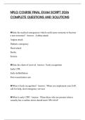 NPLQ COURSE FINAL EXAM SCRIPT 2026 COMPLETE QUESTIONS AND SOLUTIONS