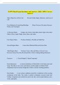 EAWS Final Exam Questions and Answers &vert; 2026 &vert; 100&percnt; Correct  Answers 