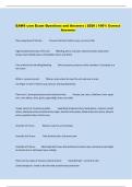 EAWS core Exam Questions and Answers &vert; 2026 &vert; 100&percnt; Correct  Answers