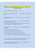 EAWS Avionics Exam Questions and Answers &vert; 2026 &vert; 100&percnt;  Correct Answers