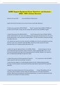 EAWS Support Equipment Exam Questions and Answers &vert;  2026 &vert; 100&percnt; Correct Answers 