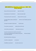 EAWS MH60S Exam Questions and Answers &vert; 2026 &vert; 100&percnt;  Correct Answers 