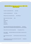 EAWS MH-60R Exam Questions and Answers &vert; 2026 &vert; 100&percnt;  Correct Answers