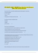 ETA LEJATC YEAR 1 REVIEW Exam Questions and Answers &vert;  2026 &vert; 100&percnt; Correct Answers 