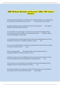 EXW 344 Exam Questions and Answers &vert; 2026 &vert; 100&percnt; Correct  Answers 