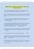 FADO Final Exam Questions and Answers &vert; 2026 &vert; 100&percnt;  Correct Answers 