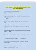 FADO Chapter 17 Exam Questions and Answers &vert; 2026 &vert;  100&percnt; Correct Answers 