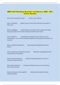 HDFS 3313 Final Exam Questions and Answers &vert; 2026 &vert; 100&percnt;  Correct Answers 