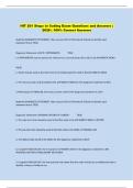HIT 201 Steps to Coding Exam Questions and Answers &vert;  2026 &vert; 100&percnt; Correct Answers 