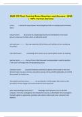 HUM 370 Final Practice Exam Questions and Answers &vert; 2026  &vert; 100&percnt; Correct Answers