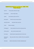 HUM 370 Exam Questions and Answers &vert; 2026 &vert; 100&percnt;  Correct Answers 