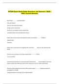 ICT284 Exam Study Guide Questions and Answers &vert; 2026 &vert;  100&percnt; Correct Answers 