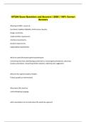 ICT284 Exam Questions and Answers &vert; 2026 &vert; 100&percnt; Correct  Answers 