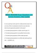 NR 222 &vert; Health and Wellness Concepts &ndash; 70&plus; Exam Questions with Verified Answers &vert; Nursing Models&comma; Prevention Strategies&comma; Health Promotion &vert; Chamberlain University