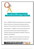 NR 222 &vert; Exam 1 &ndash; 100&plus; Fully Solved Questions and Answers &vert; QSEN&comma; Nursing Roles&comma; Maslow&comma; Levels of Prevention &vert; Chamberlain University