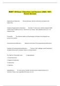MGMT 105 Exam 3 Questions and Answers &vert; 2026 &vert; 100&percnt;  Correct Answers