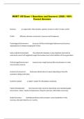 MGMT 105 Exam 1 Questions and Answers &vert; 2026 &vert; 100&percnt;  Correct Answers 
